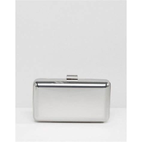 asos metallic box clutch|christmas clutch bag.